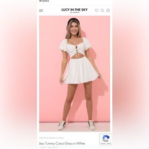 Lucy in the Sky, Jess Tummy Cutout Dress